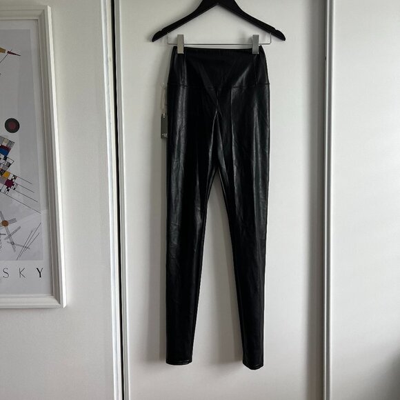 Wilfred Free | Daria Pant High-waisted Vegan Leather NWT - Picture 4 of 9